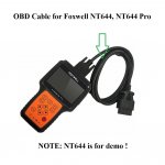 OBD2 16Pin Cable Diagnostic Cable for FOXWELL NT644 NT644 Pro